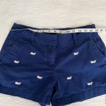 Vineyard Vines navy shorts embroidered whales 2 Photo 2
