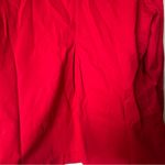 Desigual  Norma Embroidered Coat Jacket Trench Size 42 Tomato Red Cotton Blend Photo 12