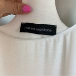 Naked Wardrobe  Choker Midi Dress White M Photo 2