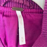 Free People Easy Quilted Pink Bomber Jacket Size Medium Photo 1