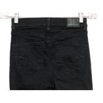 American Eagle Curvy Hi Rise Jegging Black Jeans Women 0R Next Level Stretch Y2K Photo 4