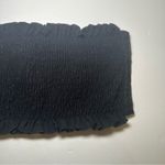 NWT Tezenis Black Smocked Lace Back Bandeau size S Photo 4