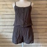 Mine Grey Romper With Pockets Size Medium Gray Photo 9