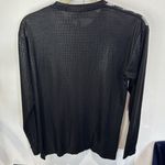 Kayden K Leopard Print Long Sleeve T Shirt Animal Graphic Top Black Photo 2