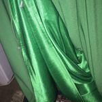 Green & Gold Beaded Riva Designs Ballgown Fancy Prom Dress Size 6 Photo 6