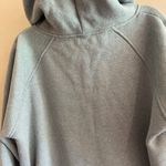 Thread and Supply Hem & Thread Blue Hooded Sweatshirt Photo 8