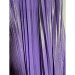 Alice + Olivia  Lilac Pleated Halter Maxi Dress Formal Evening Gown Size 10 Photo 6