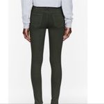 frame denim FRAME Le Skinny de Jeanne Black Acid Wash Ripped Jeans Raw Hem 26 Photo 6