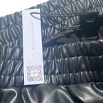 Sanctuary Sancturary/Revolve Neo Faux Black Leather Pull On Jogger Size 1X New with tags Photo 7