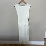 StitchDrop NWT Nantucket Sleeveless Knit Sweater Dress Optic White Size XL Photo 1