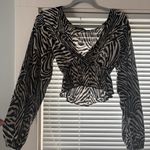 Gypsy Rose Boutique Zebra Blouse Photo 0