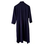 Agnes Orinda Wrap Dress Tie Front 3/4 Sleeve Career Casual BRT Blue 2X Size XXL Photo 5