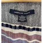 American Eagle Kimono Cover Up Open Front Caridgan Longline Boho Fringe One Size Photo 1