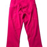 Zyia  Light N Tight Crop  Capri Legging Hot Pink Photo 1