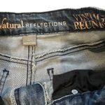 Natural Reflections  Vintage Reunion Distressed Patchwork Jeans, sz 4 Photo 11