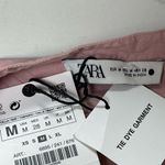 ZARA Nwt  women Tie Dye cotton Button Down Long-Sleeve Shirt M Photo 5