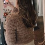 Boutique Fur Jacket Brown Photo 2