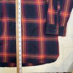 Gap Plaid Button Down Long Sleeve Oversized Tunic Top Relaxed Fit Womens XL Photo 7