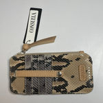 Consuela  Card Organizer Kyle Snake Print Wallet 7” X 3” Photo 0