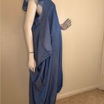 Unbranded Balloon Dress/ Solid/Blue Denim Size 2XL. #313 Blue Photo 7