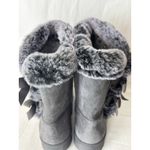 Women’s Winter Snow Boots Gray, Size 9 / EU 40, Faux Fur Lined Gray Photo 5
