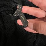 BCBGMAXAZRIA BCBGMaxarzia black sheer top M Photo 6