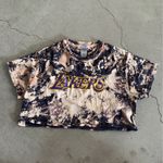 Nba LA Lakers / Tie-Dye Crop Top / size small Photo 0