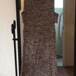 Sleeveless Mock neck Sweater Dress Gray Photo 3