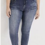 Maurice's Plus Size 24W X-short Everflex super skinny High Rise blue Jeans NWT Photo 1