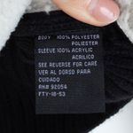 By Design‎ Sport Suede Sweater Jacket Size Large Black Photo 5