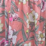 American Eagle pale pink floral hi-low tank top / S / Excellent condition Photo 5