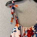 Parker  Women's Size MediumSleeveless Ruffle‎ Dress Blossom Floral mini Dress Nwt Photo 2