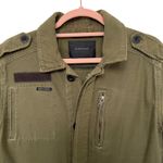 Maison Scotch Botanic Summer Military Jacket Green Size 6 Photo 1