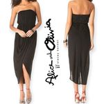 Alice + Olivia  | 4 / S | Stacey Bendet Air Tulip Strapless Silk Blend Maxi Dress Photo 0