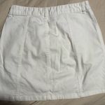 Takara  White Button-Down Mini Skirt Photo 1