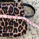 Phialebel Womens Leopard Faux Fur Double Handle Crossbody Bag Multicolor Black Photo 7