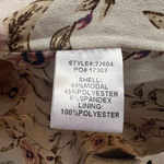 Skies Are Blue  Light Gray Women's Blazer Photo 3