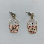 NEW fashion dog in popcorn container earrings Red Photo 12