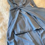 Absolutely Breathtaking Slate Blue Maxi Dress Lulus Dress size XS brand new Photo 7