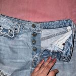 GRLFRND  Button Fly Helena High Rise Cut-Off Denim Shorts Sz 25 Photo 2