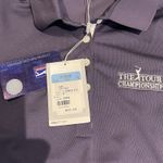 Nike  Golf Fit Dry Women's M collard Drasn PGA The Tour Championship polo shirt Photo 6