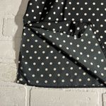 Maggie Barnes Blouse Top Womens 4X Black Polka Dot Short Sleeve Relaxed Fit Boxy Photo 9