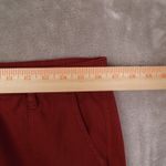 Judy Blue Wide Leg Jeans Women's Size 15/32 Burgundy Red Front Seam High Rise Photo 6