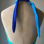 Women's L Blue Halter One Photo 4
