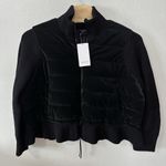Athleta  Hanover Hybrid Jacket Women's Size 3X Black Puffer Knit‎ NWT Photo 0