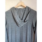Cuddl Duds  Hooded Lounge Gray Dress Size Small Photo 3