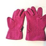 Fleece Pair Of Pink Womens Gloves D182 Photo 1