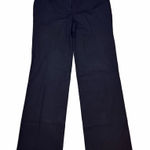 Ann Taylor Black Wide-Leg Tailored Trousers Size 2 Business Casual Work Pants Photo 0