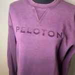 Peloton Purple Pullover Crew neck In Medium Photo 1