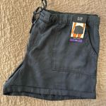 Gap NWT Tencel Midnight Navy Shorts Photo 1